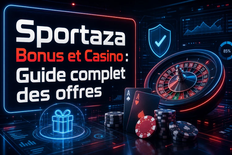 Sportaza Bonus et Casino: Guide complet des offres promotionnelles